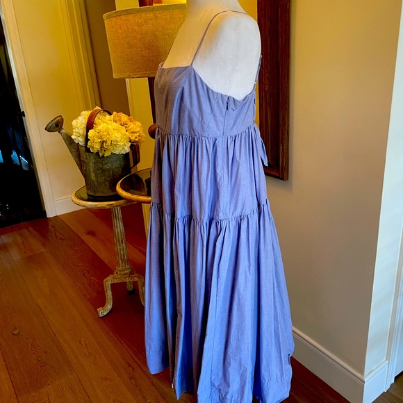JCrew summer spaghetti strapped dress. - Picture 3 of 3